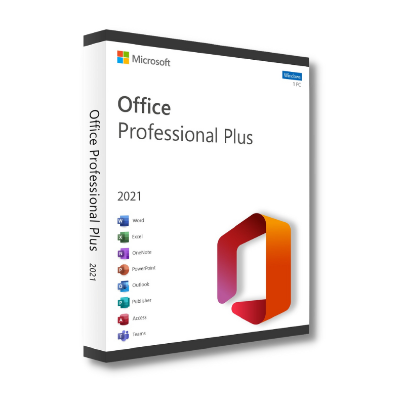 Home Microsoft Office 2021 Professional Plus – Lifetime License (1 Device/Windows)