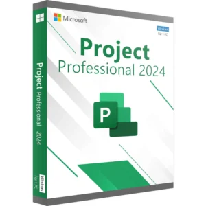 Microsoft Project Professional 2024 – Lifetime License (1 Device/Windows)